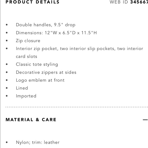 Botkier New York Bond Tote Bag Purse NEW - Picture 14 of 14